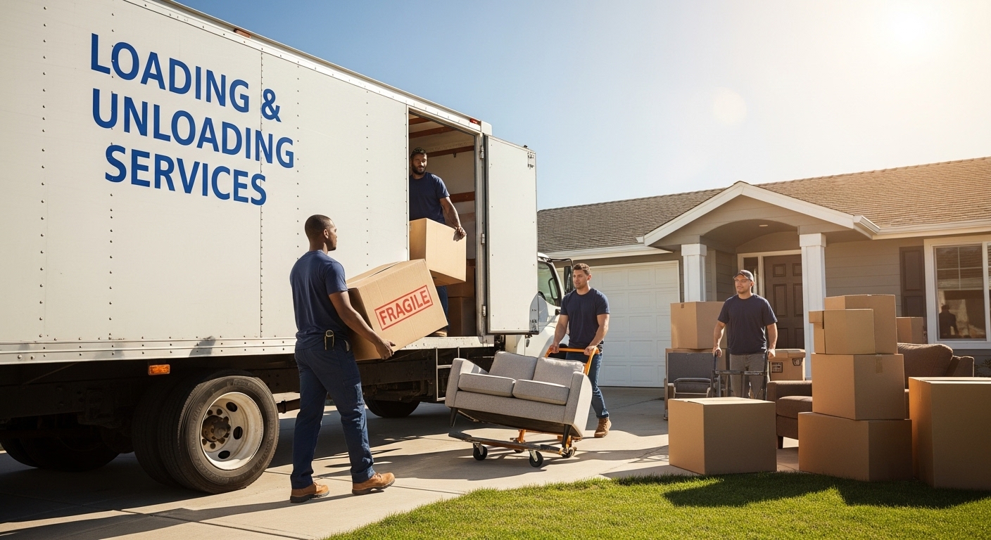 Loading & Unloading Services Moving in Ashburn, VA