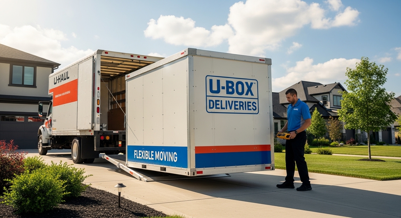 U-Box Deliveries Flexible Moving Solutions in Ashburn, VA